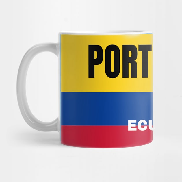 Portoviejo City in Ecuadorian Flag Colors by aybe7elf